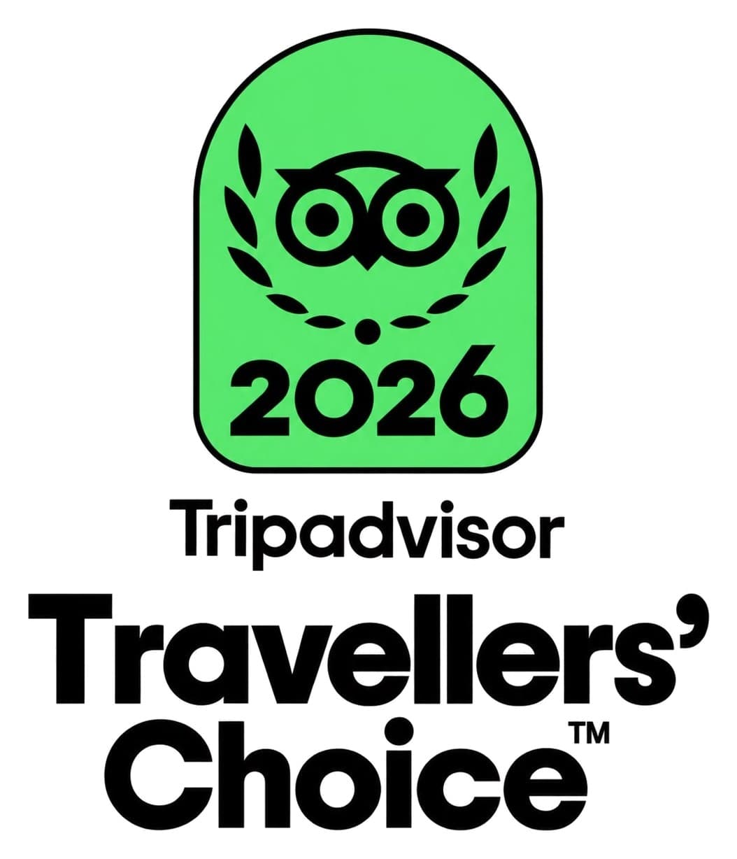 Tripadvisor Travellers' Choice 2026 badge