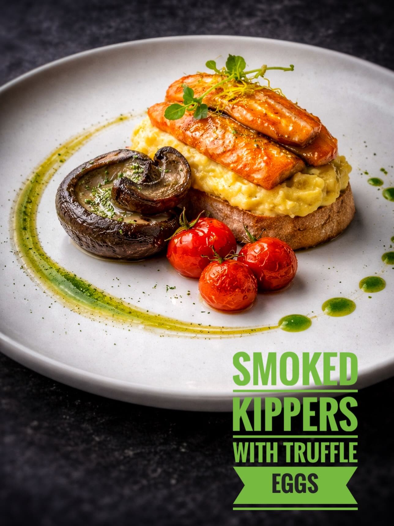 Smoked Kippers With Eggs